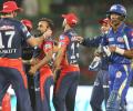 PHOTOS: Delhi Daredevils knock Mumbai Indians out of IPL