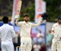 Foakes hits century on debut to put England in control