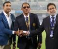 PIX: Laxman inaugurates 'Mohammad Azharuddin stand' at HCA stadium