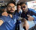 PIX: Kohli & Co. touch down in Chennai