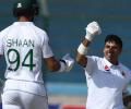 Karachi Test: Abid, Shaan hundreds flatten Sri Lanka on Day 3