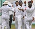 1st Test, Day 1: Seamer Fernando puts Sri Lanka on top