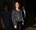 Yuvraj's party: Hazel Keech, Kim Sharma spotted together