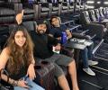 Rohit Sharma watches Lion King with wife Ritika