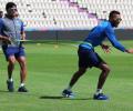 Watch: Team India sweating it out in the nets