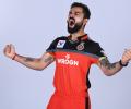 PHOTOS: Kohli, AB unveil RCB's jersey for IPL 12