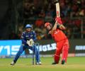 Mumbai beat Bangalore after last-ball umpiring howler