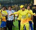 WATCH! Dhoni makes CSK fans feel special