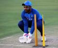 Samson replaces injured Dhawan for West Indies T20Is