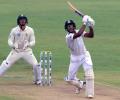 PIX: How Agarwal helped India wrest the initiative on Day 1
