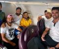 PHOTOS: Dhoni & Co arrive in Chennai for IPL camp