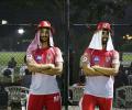 SEE: Kings XI, Royals players train under floodlights