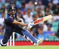 AB reacts to Kohli's scoop shot