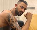 Krunal Pandya joins Indian cricket's tattoo brigade