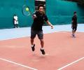 SEE: Roger, impressed with Sachin's forehand?