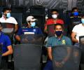 PIX: Sri Lankan cricketers resume training after lockdown