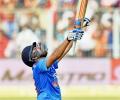 November 13, 2014: Rohit makes ODI history