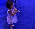 SEE: Rohit's daughter takes over the mic