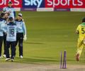 2nd ODI: England win after dramatic Australia collapse