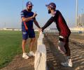 SEE: Burj Khalifa lights up for KKR vs MI clash