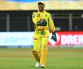 Dhoni fined for slow over rate in CSK's opener