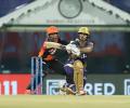 PIX: Rana leads the way as Knight Riders rout Sunrisers