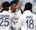 PIX: Ashwin puts India on course for series win