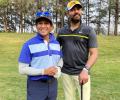 Sachin, Yuvi reunite on golf course