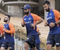 PIX: Team India undergoes first outdoor session in Chennai