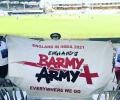 Barmy Army enjoys day out at Chepauk