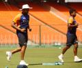 Rohit Sharma gears up for pink ball Test