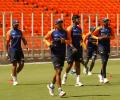India net session: Kohli's men get used to swinging pink ball