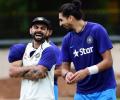 Kohli lauds Ishant, shares interesting anecdote