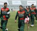 Shakib, Miraz guide Bangladesh to secure series against WI