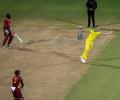 Australia thump Windies in rain-hit opening ODI