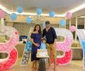 At Geeta Basra's virtual baby shower