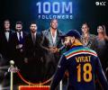 Virat Kohli hits 100M followers on Instagram