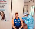 Shastri gets first jab of COVID-19 vaccine