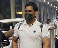 SEE: 'Thala' Dhoni in Chennai for CSK training camp