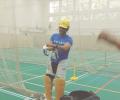 With a month to go for IPL, Dhoni and CSK teammates hit nets