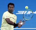 Paes back in training with Olympics on mind