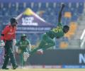 PIX: South Africa thrash Bangladesh, boost semis hopes