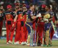 IPL PICS: Narine excels as Kolkata eliminate Bangalore