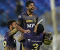 IPL PIX: KKR escape to victory over Delhi; enter final