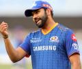 Knee niggle keeps Rohit out of Mumbai Indians-CSK tie