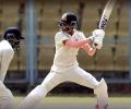 Ranji: Dhull 3rd Indian to hit two tons on debut; Pujara saves Saurashtra