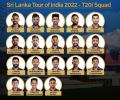 Check out Sri Lanka's squad for T20I series in India