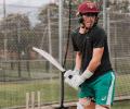 SEE: Labuschagne practices on balcony for Pakistan tour