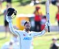 Conway hits century on return to put NZ on top