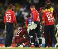 England edge past West Indies in a thriller to level T20 series